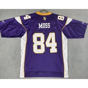 VTG Reebok Jersey Randy Moss #84 Minnesota Vikings Mens XL 52 Purple NFL NWT